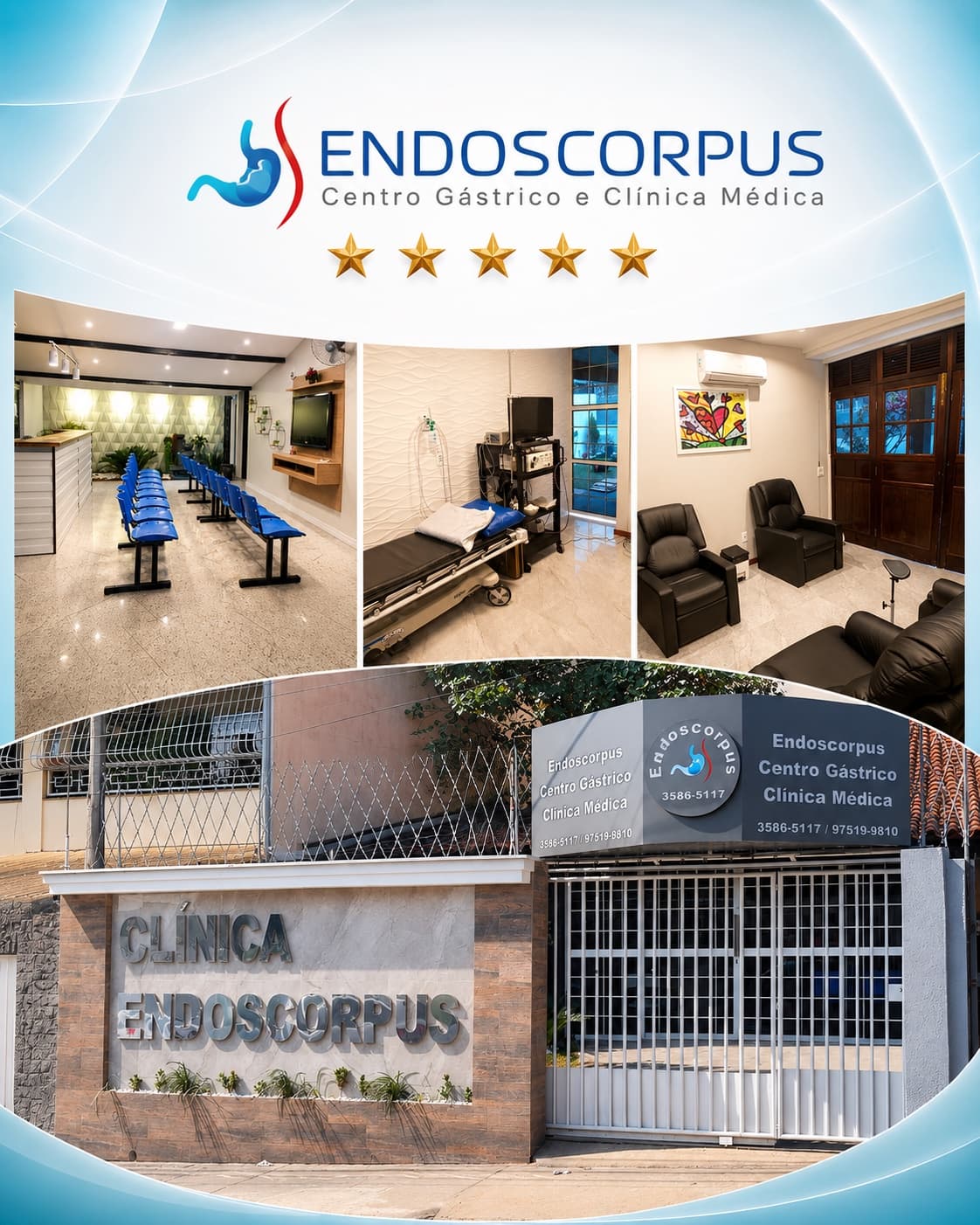 Estrutura da Endoscorpus em São Gonçalo