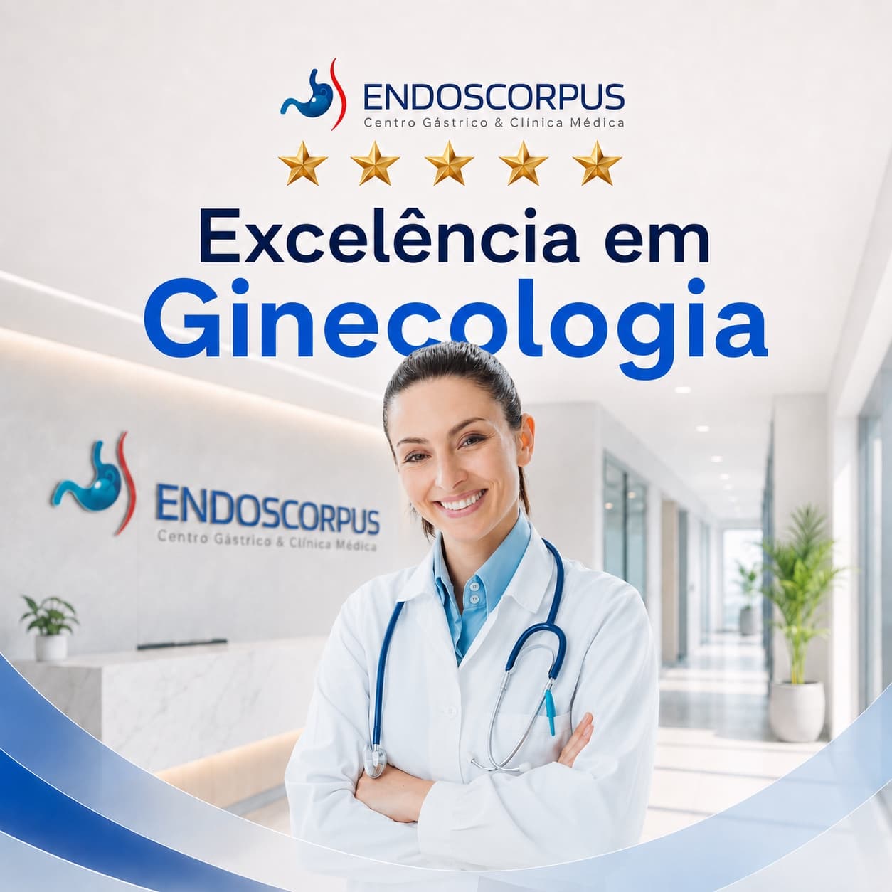 Estrutura e equipe da Endoscorpus em São Gonçalo