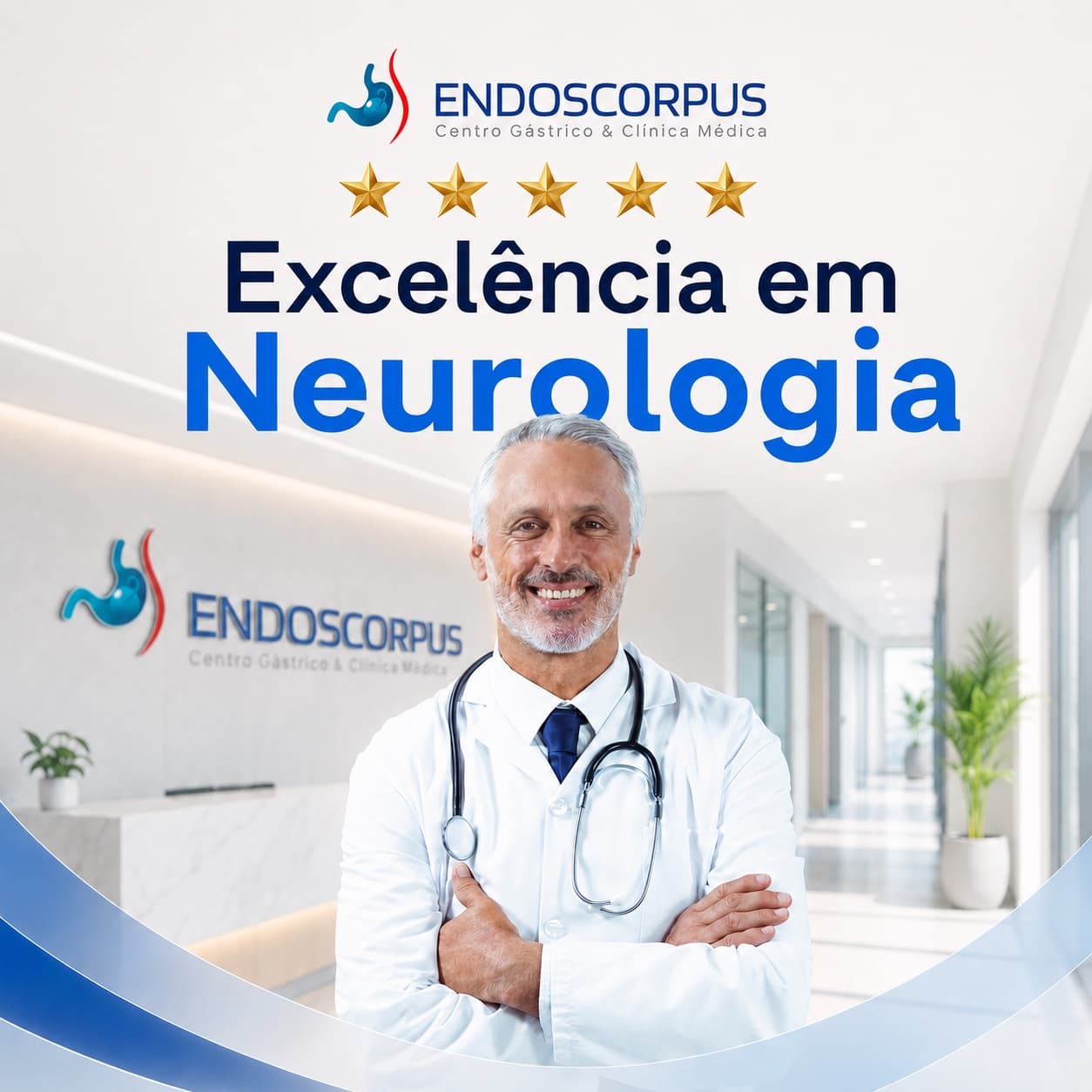 Estrutura e equipe da Endoscorpus em São Gonçalo